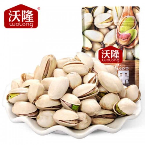 沃隆 开心果500g/袋 美国加州进口开心果大颗粒无漂白干果坚果炒货 孕妇儿童食品休闲零食小吃